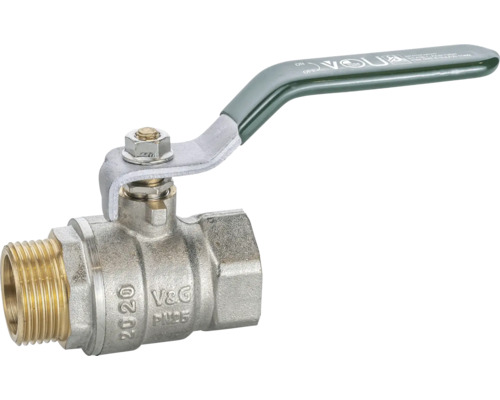 veporit. Trinkwasser-Kugelhahn 3/4" IG x AG, DVGW geprüft