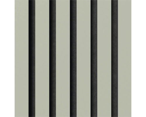 Paneel mit vertikalen Rippen