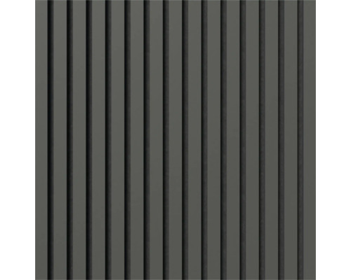 Paneel mit vertikalen Rillen für Wandgestaltung