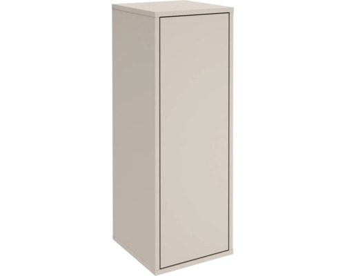 Midischrank FACKELMANN Compact Line BxHxT 302 x 842 mm x 320 mm Frontfarbe cashmere Badezimmerschrank mit einer Tür