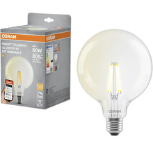 Osram Smart Filament Globe 125 60 E27 Dimmable Leuchtmittel mit Verpackung