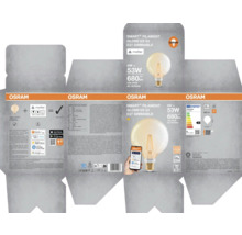 Osram Smart Filament Globe 125 53 E27 dimmbare Verpackung