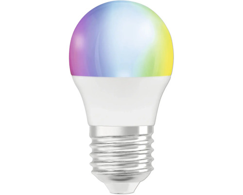 LED Lampe mit E27 Sockel und Farbwechsel