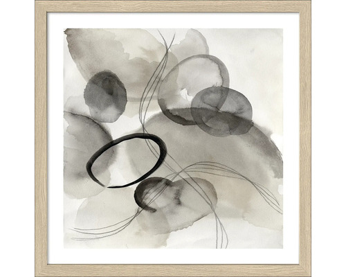 Gerahmtes Bild Midcentury Forms IV 33x33 cm