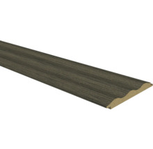 Holzdekorleiste mit abgerundeten Kanten