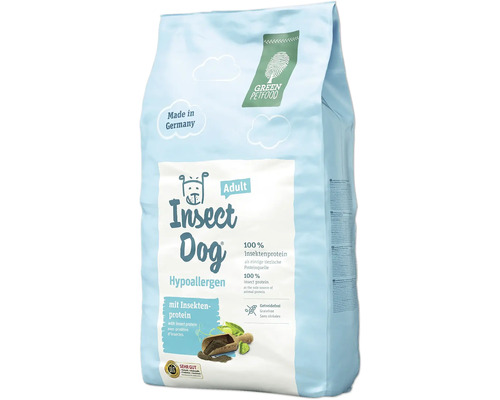 Hundefutter trocken GREEN PETFOOD Insect Dog Adult Hyperallergen mit Insektenprotein 7,5 kg Getreidefrei Hundefutter trocken GREEN PETFOOD Insect Dog Adult Hyperallergen mit Insektenprotein 7,5 kg Getreidefrei