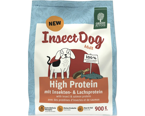 Hundefutter trocken GREEN PETFOOD Insect Dog Adult Balance mit Insekten- & Lachsprotein 900 g Glutenfrei Hundefutter trocken GREEN PETFOOD Insect Dog Adult Balance mit Insekten- & Lachsprotein 900 g Glutenfrei