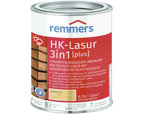Remmers HK-Lasur 3in1 [plus] farblos 750 ml