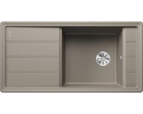 Spülbecken aus Silgranit mit Abtropffläche