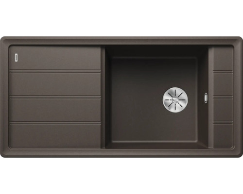 Spüle aus Kunststoff mit Abtropffläche