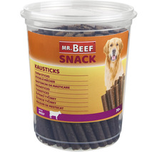 Mr. Beef Snack Kausticks für Hunde im Behälter