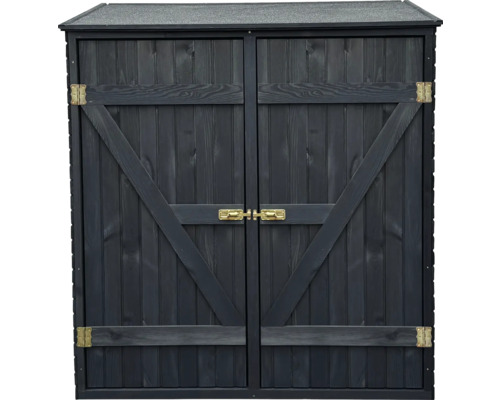 Gartenschrank promadino groß 149 x 77 x 164 cm anthrazit
