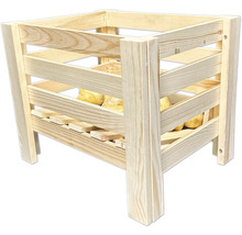 Holzkiste zur Lagerung von Gemüse