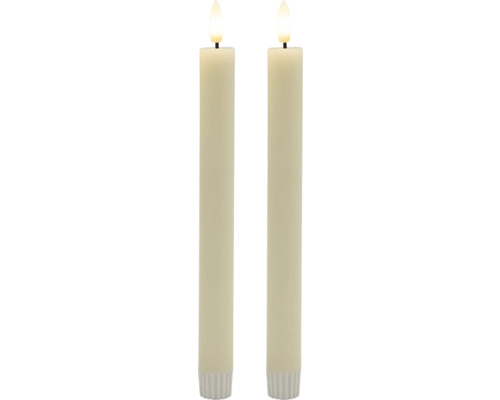 Zwei LED-Kerzen für den Innenbereich