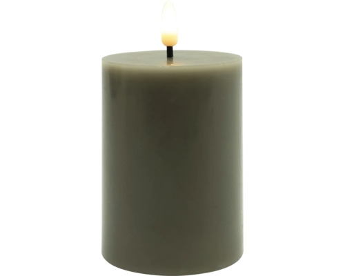 Dekorative Wachskerze mit LED-Flamme