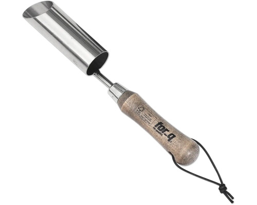 Pflanzholz aus Edelstahl mit Holzgriff