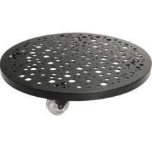 Pflanzenroller aus Metall mit Rollen