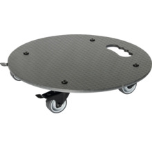 Möbelroller mit Griffloch und Bremsen