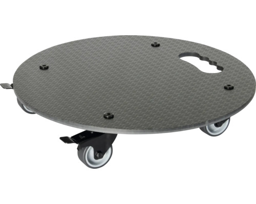 Möbelroller mit Griffloch und Bremsen