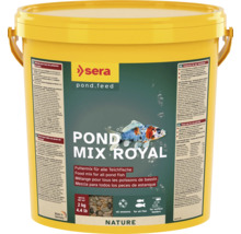 Sera Pond Mix Royal Fischfutter in gelbem Eimer