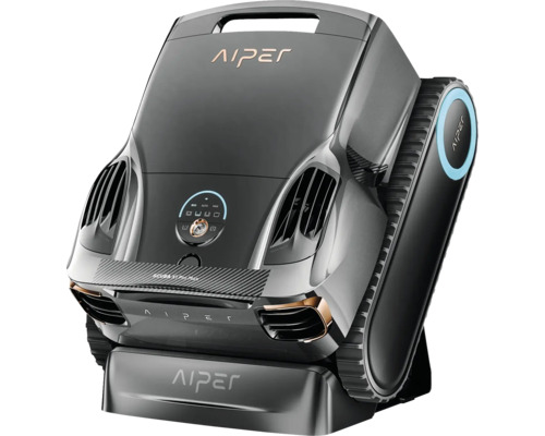 Aiper Scuba X1 Pro Max Poolroboter für Pools bis zu 300 m², kabellose Reinigung von Boden und Wänden, Wasserlinie und Wasseroberfläche, 32.000 l/h Durchflussrate, Akkulaufzeit 300 Minuten für die Bodenreinigung , 600 Minuten für die Oberflächenreinigung