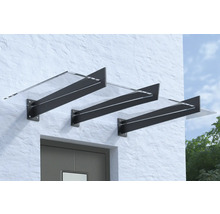 ARON Vordach Pultform Lyon VSG 200x107,5 cm anthrazit