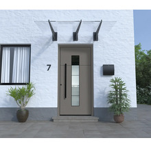 ARON Vordach Pultform Metz VSG 200x105 cm anthrazit