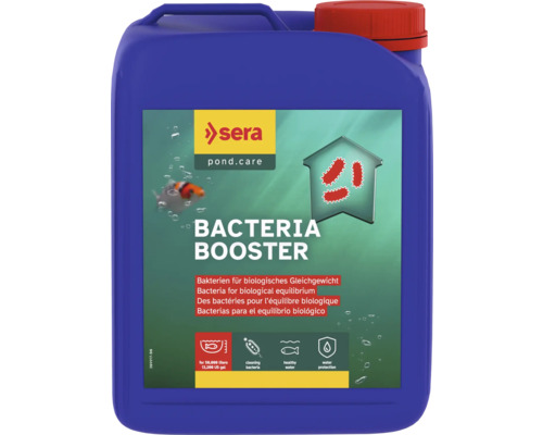 Teichpflegemittel sera Pond Bacteria Booster 5 L, Bakterien für biologisches Gleichgewicht