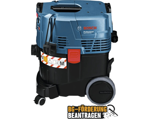 Nass-/Trockensauger Bosch Professional GAS 35 M AFC inkl. Fügendüse, Bodendüsen-Set, 1 x PES-Flachfaltenflter und 3 x 0,35 m Saugrohr Nass-/Trockensauger Bosch Professional GAS 35 M AFC inkl. Fügendüse, Bodendüsen-Set, 1 x PES-Flachfaltenflter und 3 x 0,35 m Saugrohr