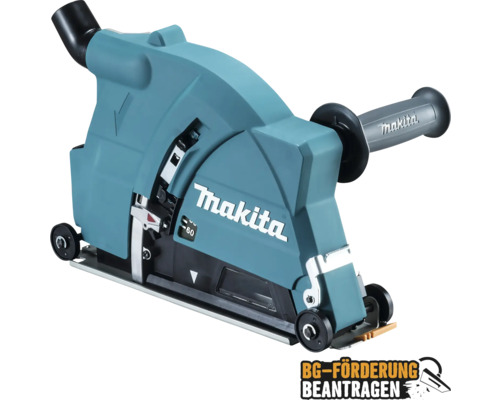 Absaughaube 230mm 198440-5 für Modelle 9069,GA9010C,GA9012C,GA9020R,GA9020S Makita Mauernutfräse mit Absaughaube
