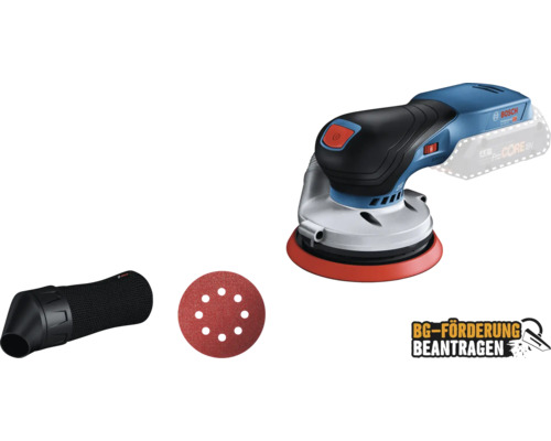 Akku-Exzenterschleifer Bosch Professional GEX 18V-125, ohne Akku und Ladegerät Bosch Professional Akku-Exzenterschleifer mit Zubehör