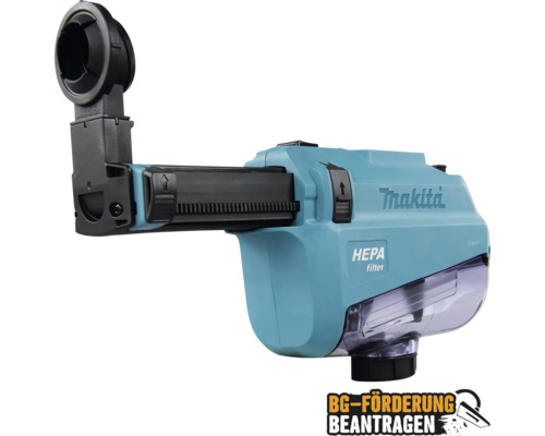 Makita Staubabsaugung mit HEPA Filter für Bohrhämmer