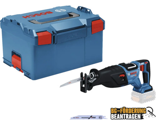 Akku-Säbelsäge Bosch Professional GSA 18V-28, ohne Akku und Ladegerät inkl. L-BOXX 238 Bosch Akku-Säbelsäge mit L-Boxx
