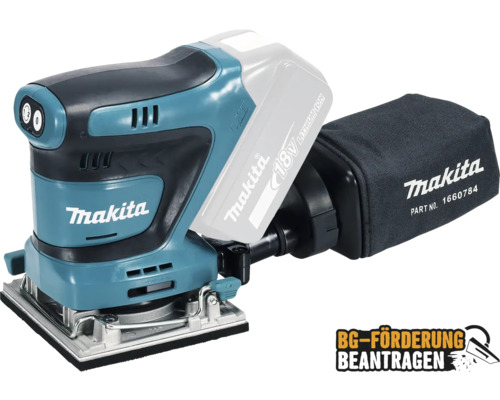 Akku-Schwingschleifer Makita DBO484Z 18V, ohne Akku und Ladegerät