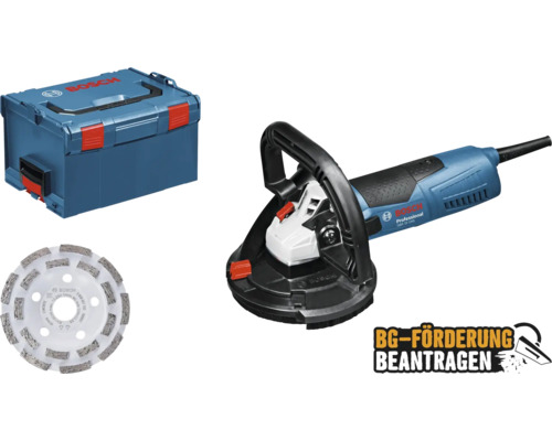 Betonschleifer Bosch Professional GBR 15 CAG, inkl. Diamanttopfscheibe