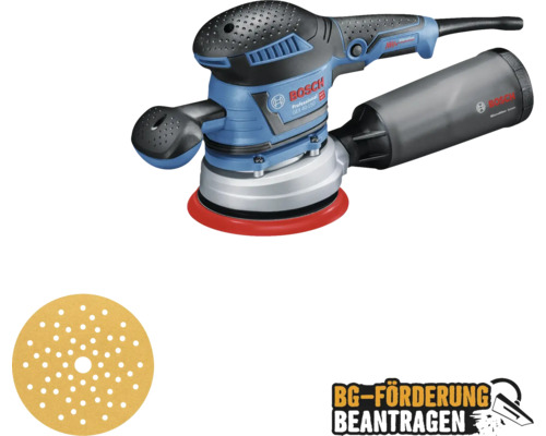 Exzenterschleifer Bosch Professional GEX 40-150 inkl. 1 x Schleifblatt und Schleifteller (150 mm) Exzenterschleifer Bosch Professional GEX 40-150 inkl. 1 x Schleifblatt und Schleifteller (150 mm)