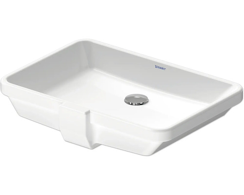 DURAVIT Unterbauwaschbecken Duravit Design Classics 52,5 x 38 cm weiß glänzend 0316530000 Rechteckiges Aufsatzwaschbecken aus Sanitärkeramik mit Ablaufventil
