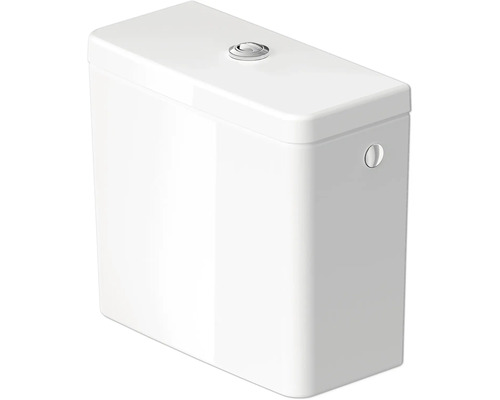DURAVIT Spülkasten D-Neo Anschluss seitlich rechts oder links 6/3 l weiß glänzend 0944000005 Toilettenspülkasten mit Betätigungsplatte