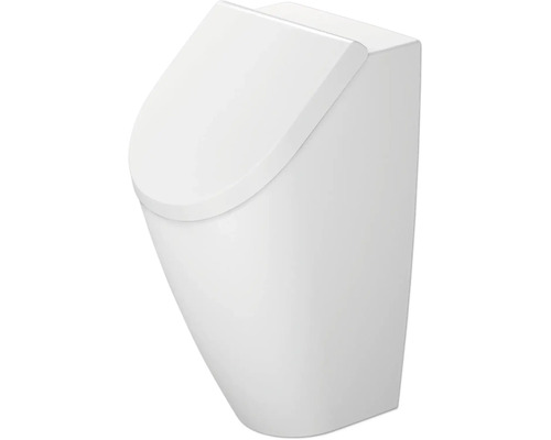 DURAVIT Urinal ME by Starck für Deckel Zulauf Hinten Spülrandlos weiß glänzend 2812300000 Urinal mit Deckel zur Wandmontage