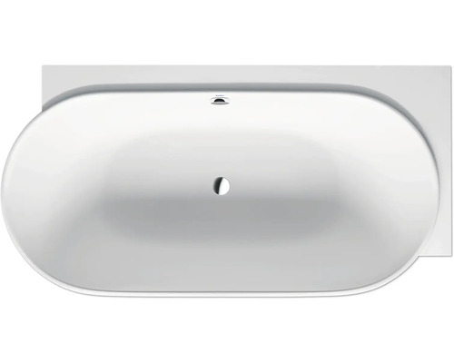 Aufnahme einer Badewanne von oben.