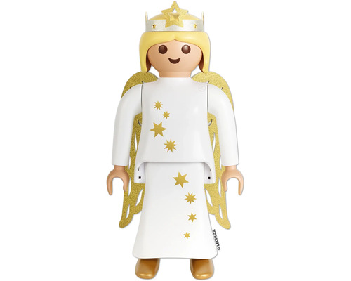 Playmobil Weihnachtsengel Figur mit Krone und Flügeln