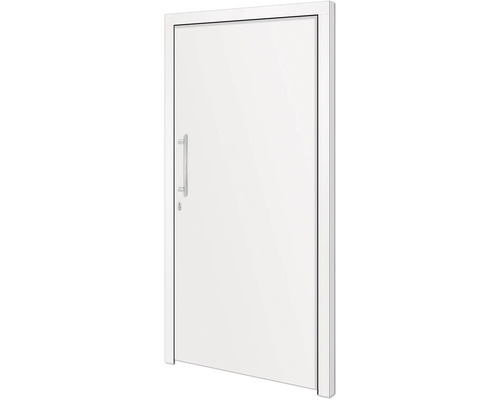 Weiße Innentür mit Griff