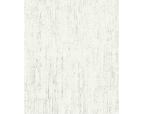 Tapete mit Holzstruktur in Weiß