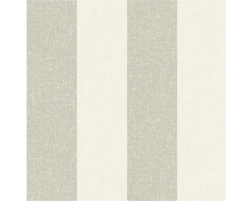 Vliestapete IC4001 Icon Streifen grau creme Tapete mit vertikalen Streifenmuster