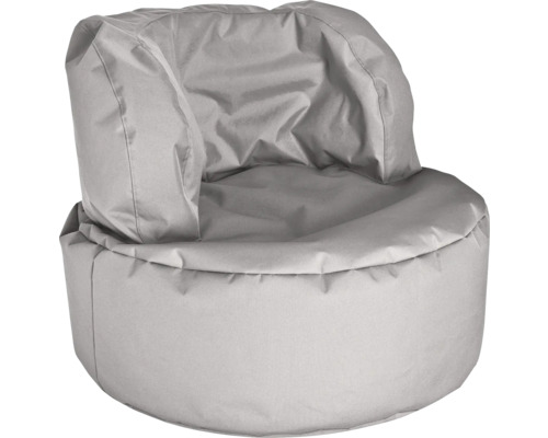 Grauer Sitzsack Sessel für Innen- und Außenbereich