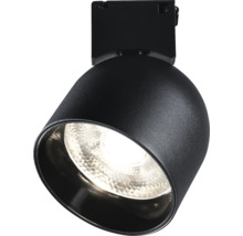 Schwarzer LED-Strahler für Schienensystem