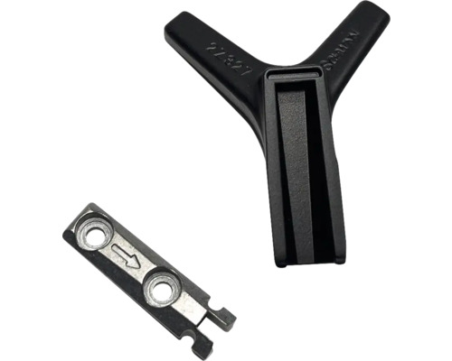 Schwarz Spannfix Universalspanner mit Metalleinsatz