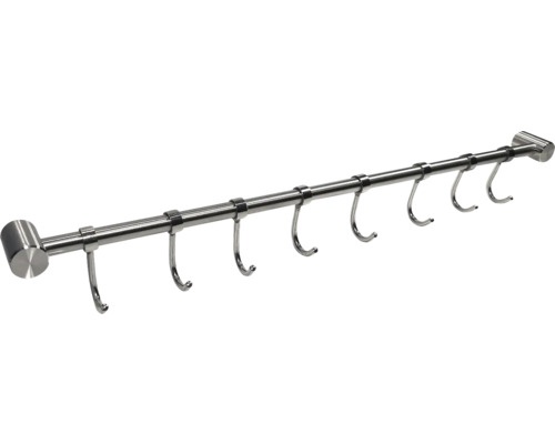 Kleiderständer mit sieben Haken aus Metall