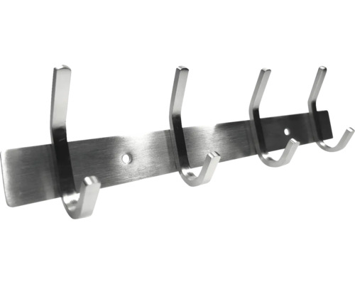 Garderobenleiste mit fünf Haken aus Metall