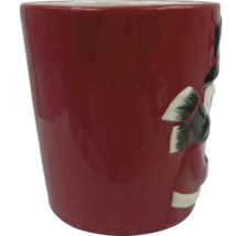 Keramiktasse mit Weihnachtsmannmotiv